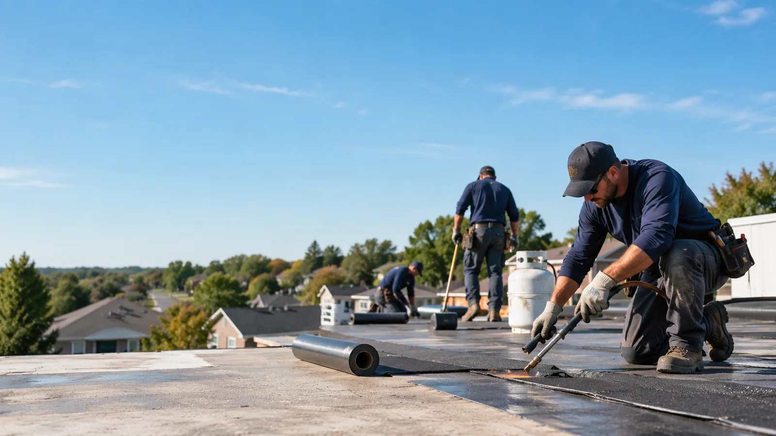 Flat Roof Leak Repair providers in Owensburg, IN